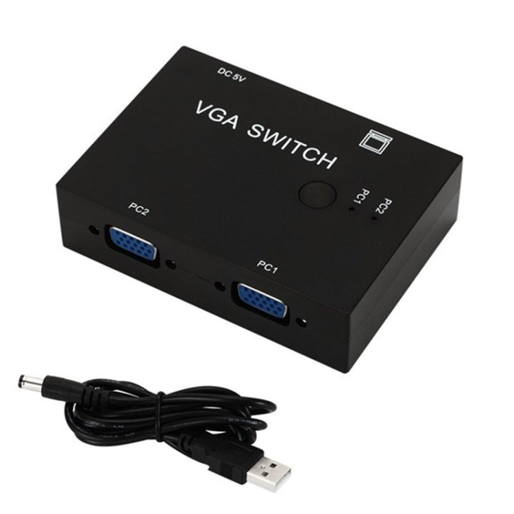 Convertitore switch host computer con interruttore da 2 ingressi VGA a 1 uscita VGA Convertitore switch host computer con interruttore da 2 ingressi VGA a 1 uscita VGA
